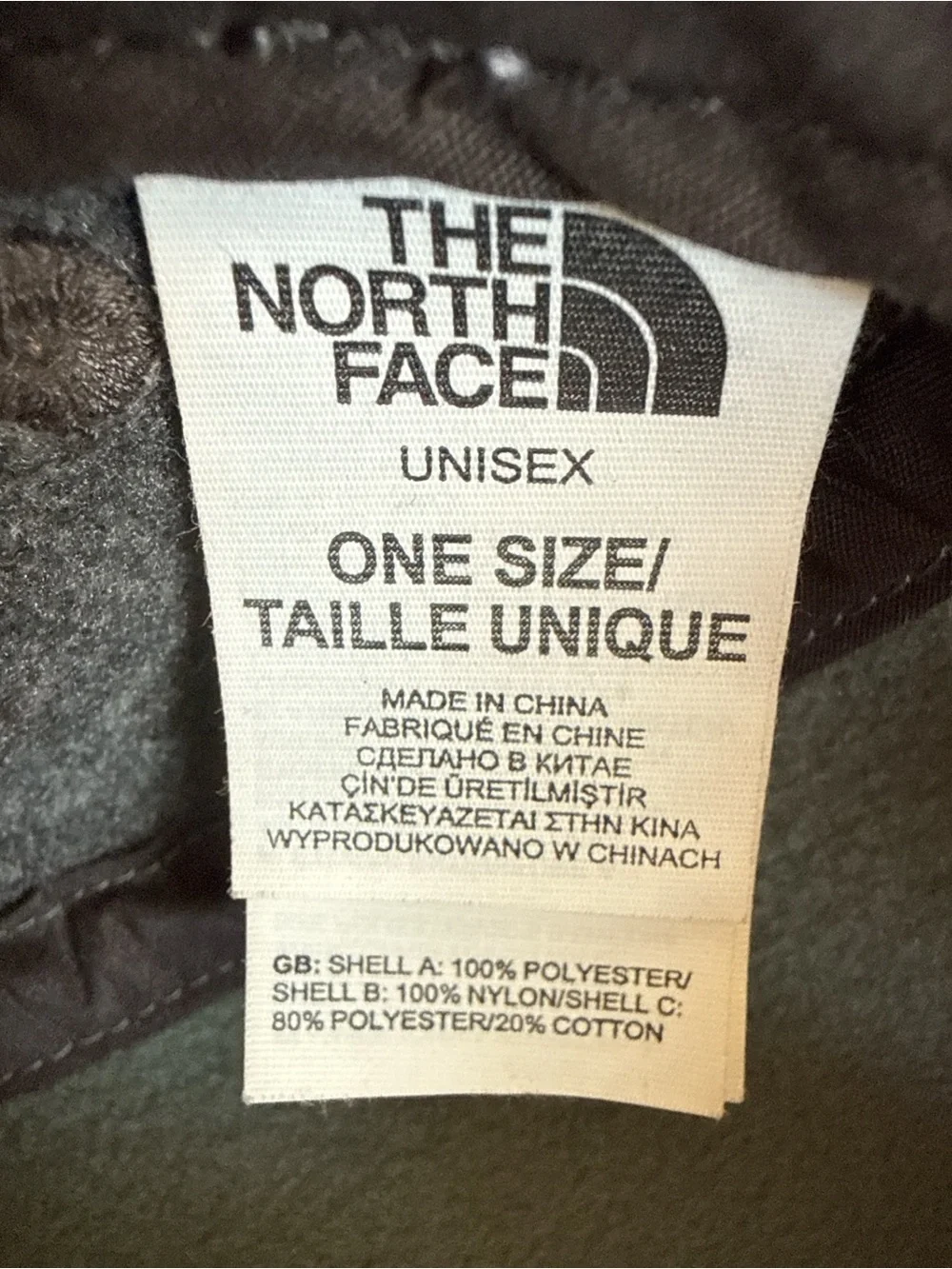 The North Face Denali Five Panel Camp Cap Sage Green Fleece Hat Unisex One Size